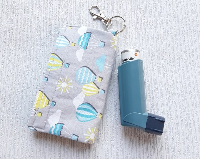 Hot Air Balloon Asthma Inhaler Pouch, Asthma School Bag, Asthma Pump