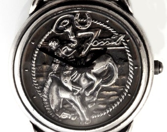 fossil cowboys watch