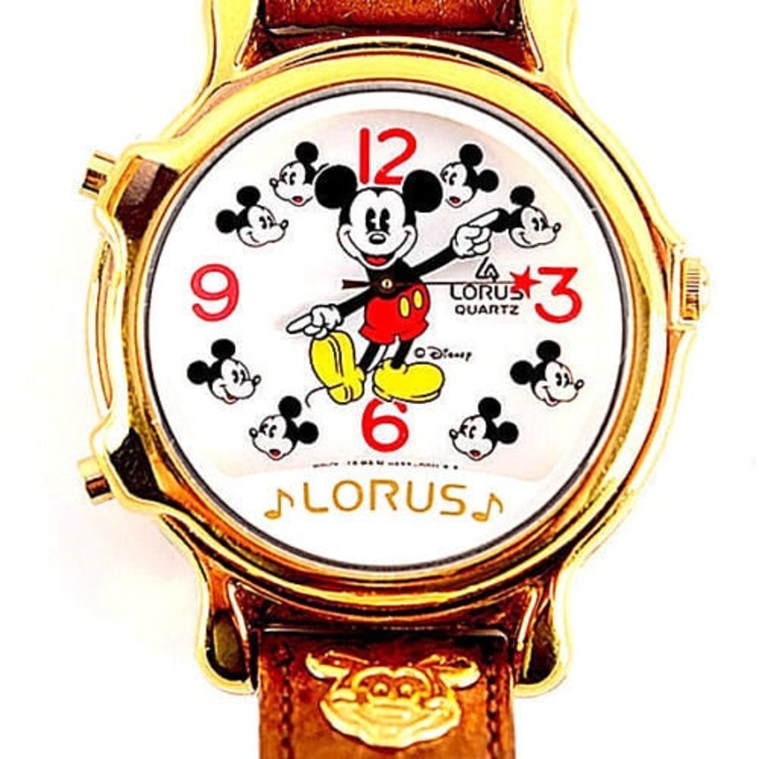 SEIKO LORUS Mickey Mouse ヴィンテージ 稼働品 美品 Lorus 