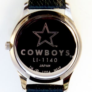 Dallas Cowboys Authentic NFL Team Fossil Vintage Watch, Collectable, Style LI-1140 Under 79.00 image 3