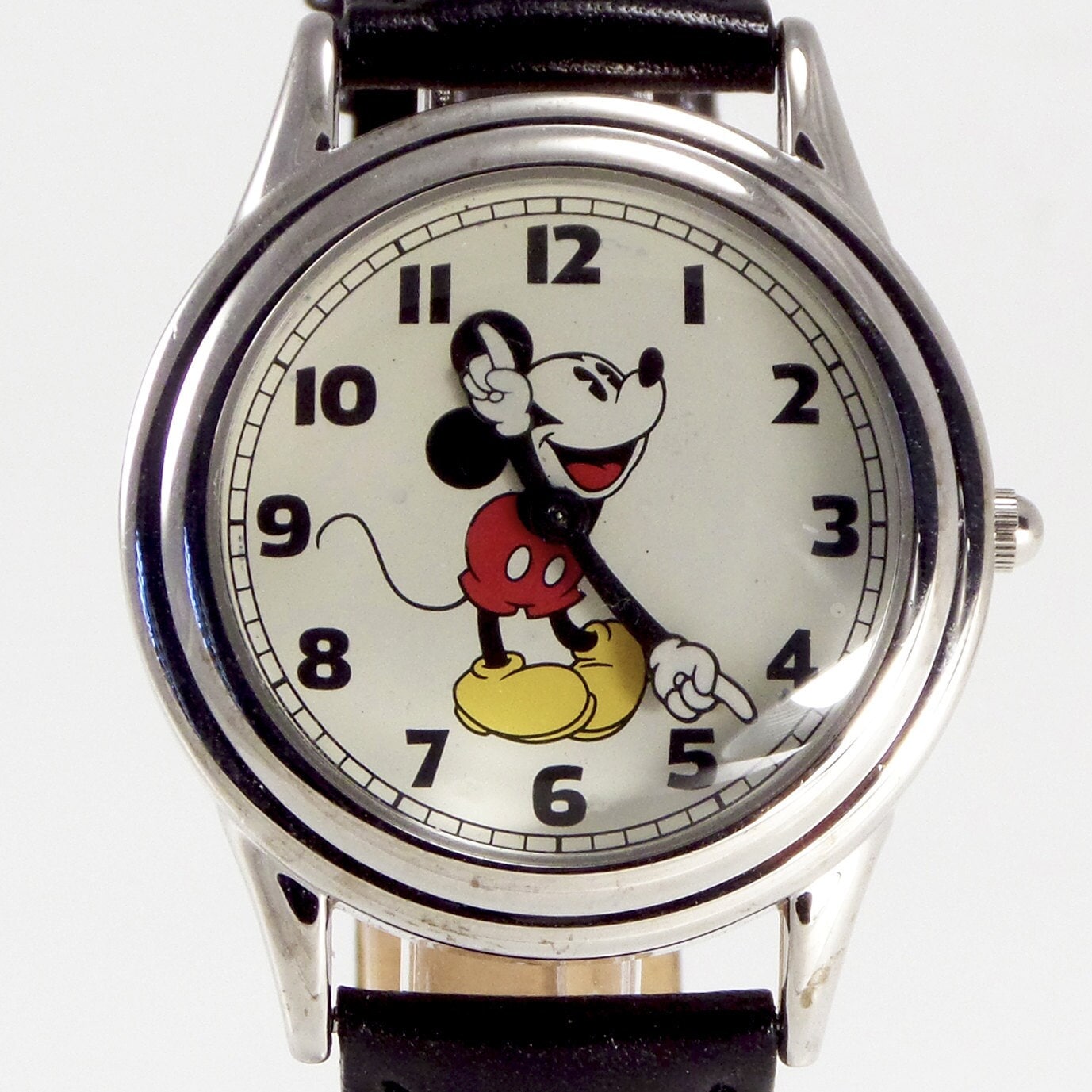 Mickey Mouse Mans Disney Store With 12 Easy Read Black
