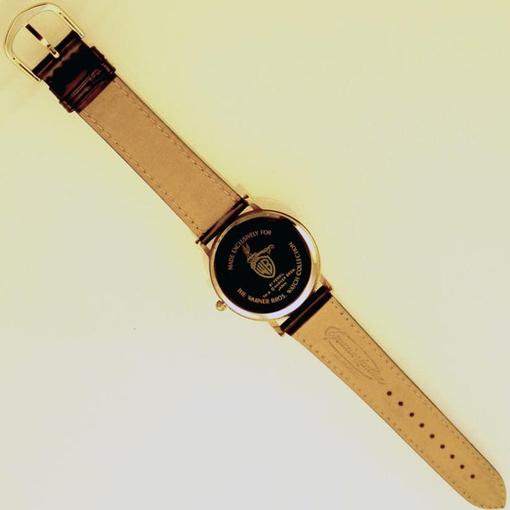 RARE FRIENDS Y2K VINTAGE Watch Genuine Leather 90s TV Show Merch Fossil Big Tic Spider & Web Watch JR-8652 – Y2K Edition  main image 4