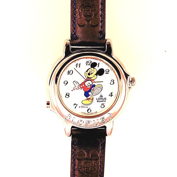 Mickey Musical Disney Unworn Silver Watch Plays L… - image 3