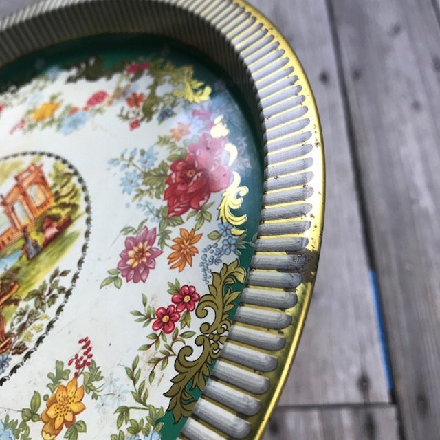 Vintage Daher Metal Tray - Daher Decorated Ware Long Island N.Y.