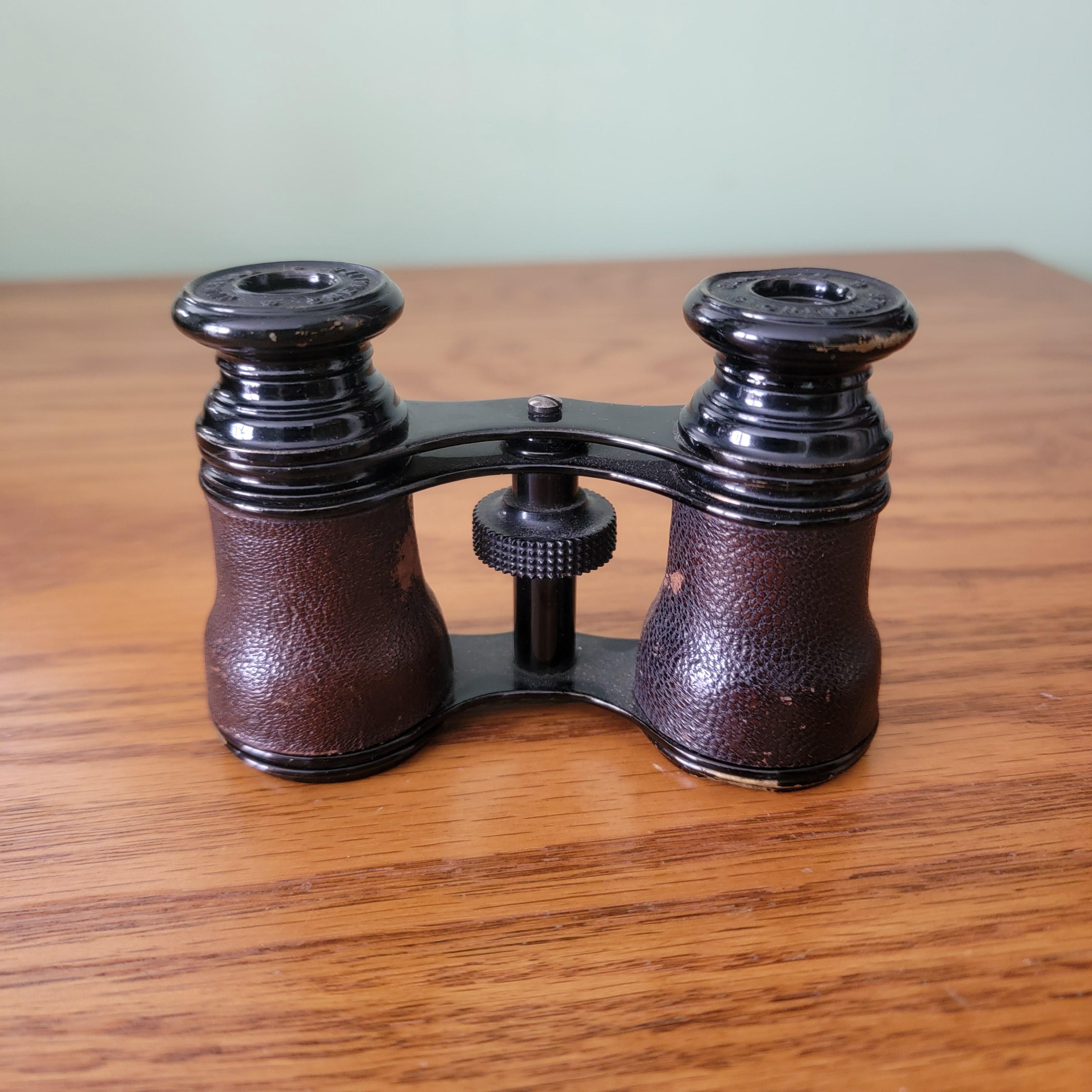 Ancienne Paire De Jumelles 8x – Vintage, Optique Rétro Sans Marque