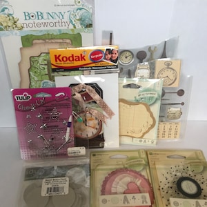 Viele Frühling Valentinstag Urlaub Uhren Zeit Notizen Stern Herz Verschiedene Karten Scrapbooking Aufkleber Zubehör Verzierungen 3D