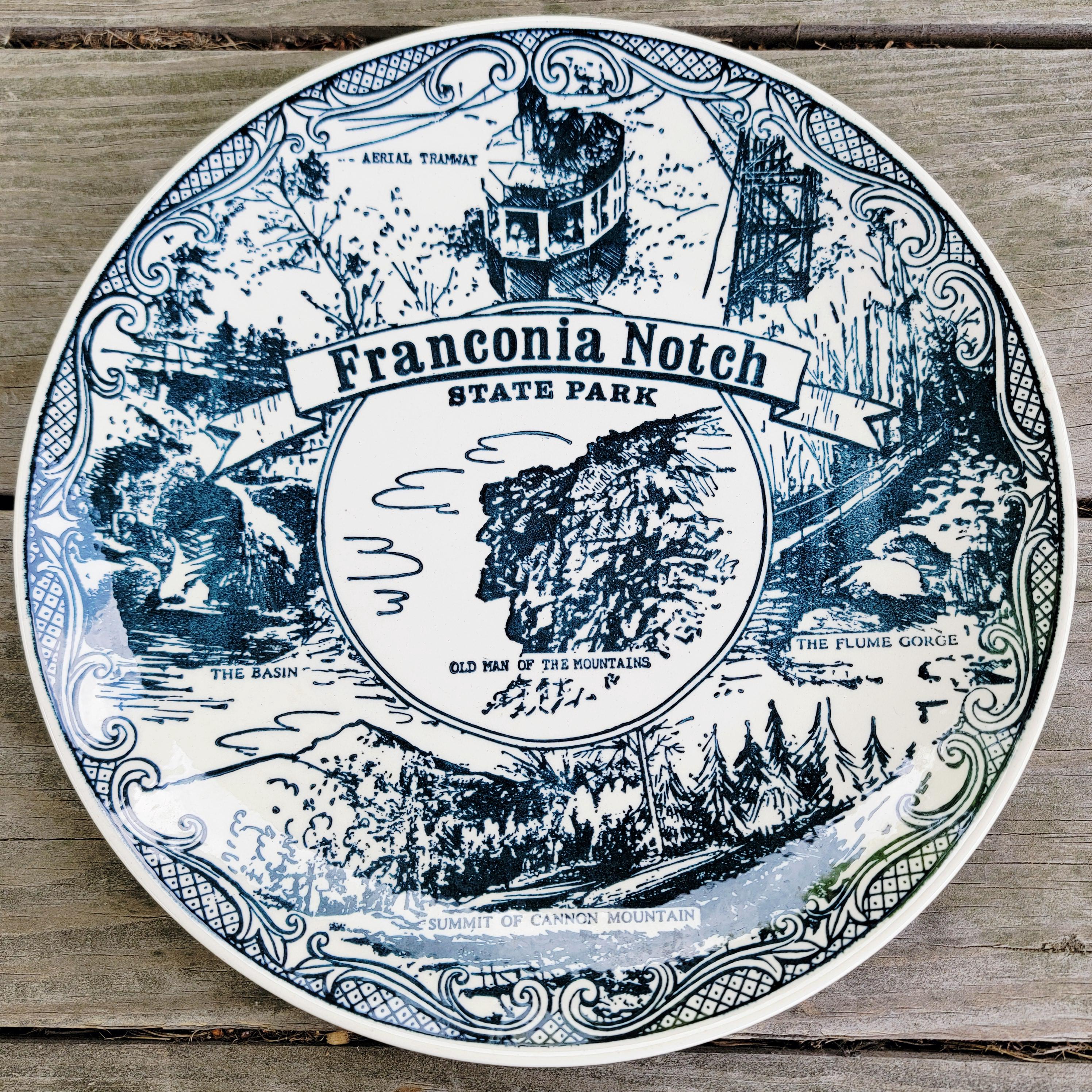 Old Man of the Mountain Souvenir Plates - Etsy