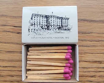 Vintage Copley Plaza Hotel, Boston, MA - the Cafe Plaza matchbook - partially used matches