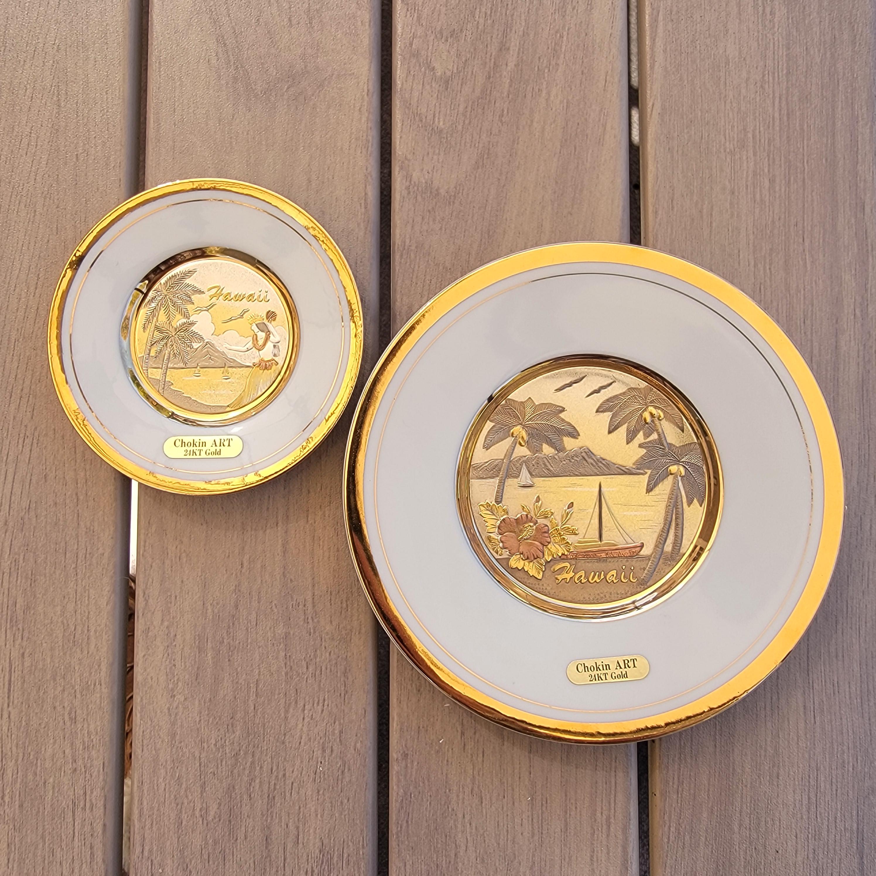 Chokin art plate - Etsy 日本