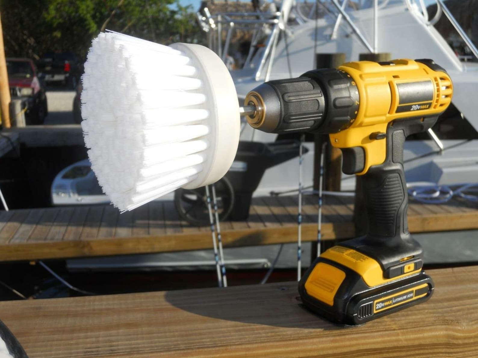 REVOLVER DRILL BRUSH® 3 Brush Set Power Scrubber Drill Etsy