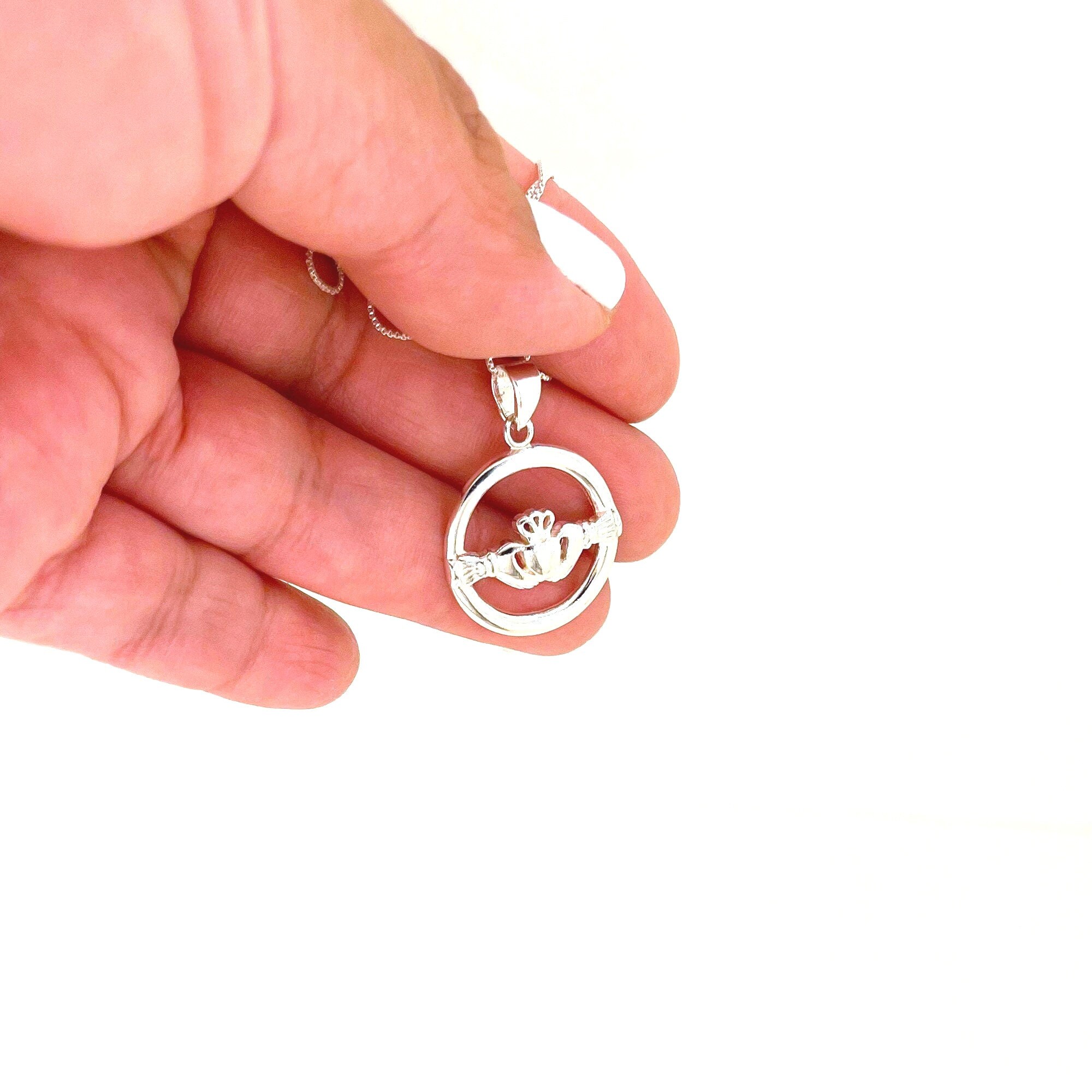 Gioielli in argento sterling, anello di amicizia e amore