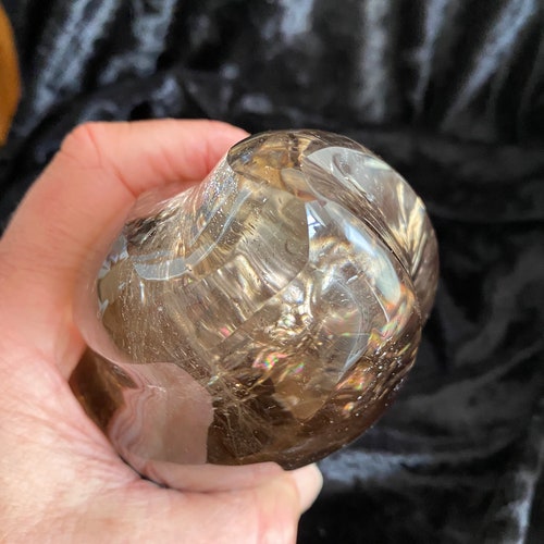 Smoky Quartz Freeform Flame shops from Madagascar