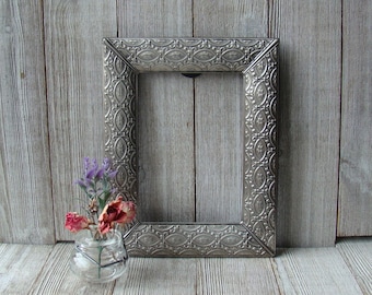 Ornate 5 x 7  Silver Frame