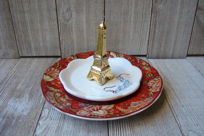 Eiffel Tower Paris Jewelry Ring Dish