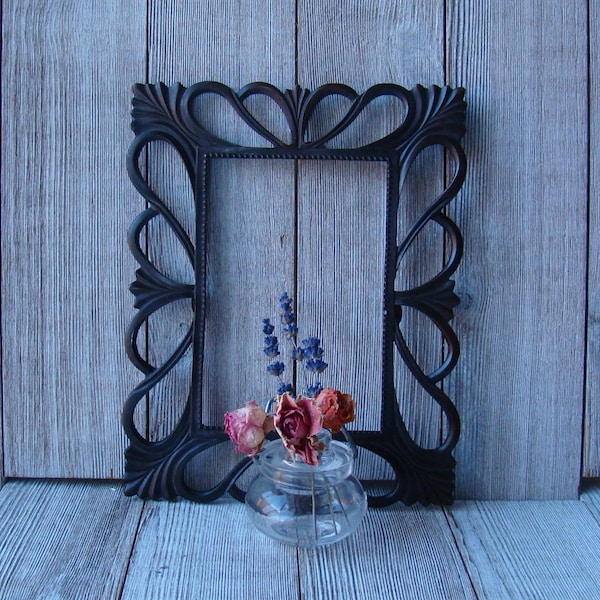 Ornate 4 x 6 Bronze Frame