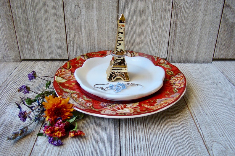 Eiffel Tower Paris Jewelry Ring Dish
