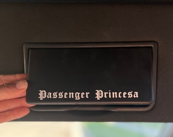 Passenger Princesa Vanity Mirror Sticker