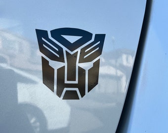 アルミ製車用ステッカー クールなオートボット ロゴ バッジ