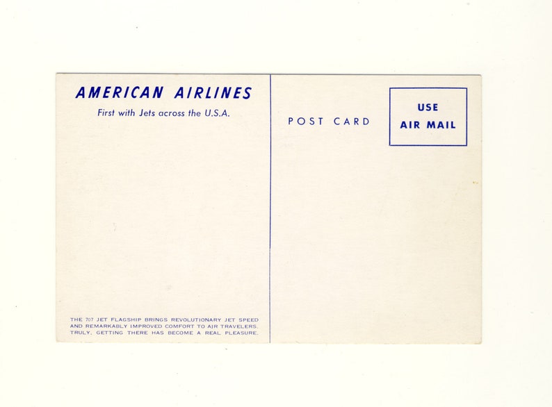 T43 American Airlines B707-320