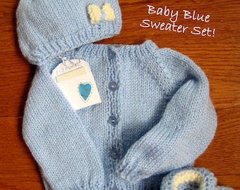 baby boy blue jumper