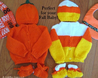 Pumpkin Baby Outfit, Newborn Pumpkin Outfit, Fall Baby Outfit, Candy Corn Costume, Baby Pumpkin Costume, Fall Baby Shower, Candy Corn Outfit