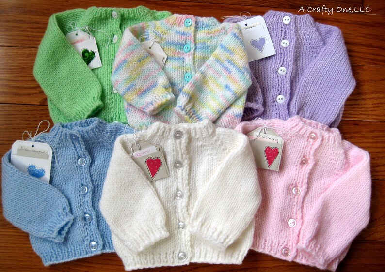Handknit Baby Sweater Baby Shower Gift Sweater Baby Girl Etsy Handknit Baby Sweater Baby Shower Gift Sweater Baby Girl Etsy