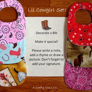 Bib Decorating Station, Baby Boy Shower Game, Baby Girl Shower Game ...