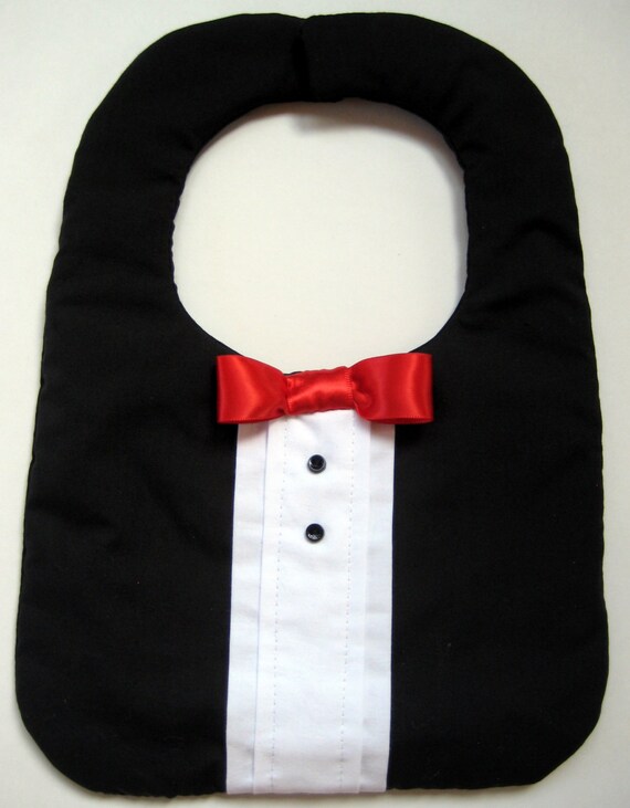 tuxedo bib baby