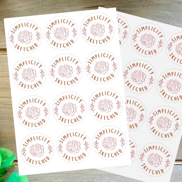 Custom Sticker Sheet From Your Design | 5 x 7" Sticker Sheet of Your Logo | Custom Sticker Sheet | Custom Logo Stickers | Custom Stickers