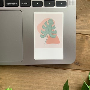 BOHO Aesthetic POLAROID Sticker Pack Desert Sticker Monstera Flowers Water Resistant Vinyl Laptop Sticker Water Bottle Decal image 6