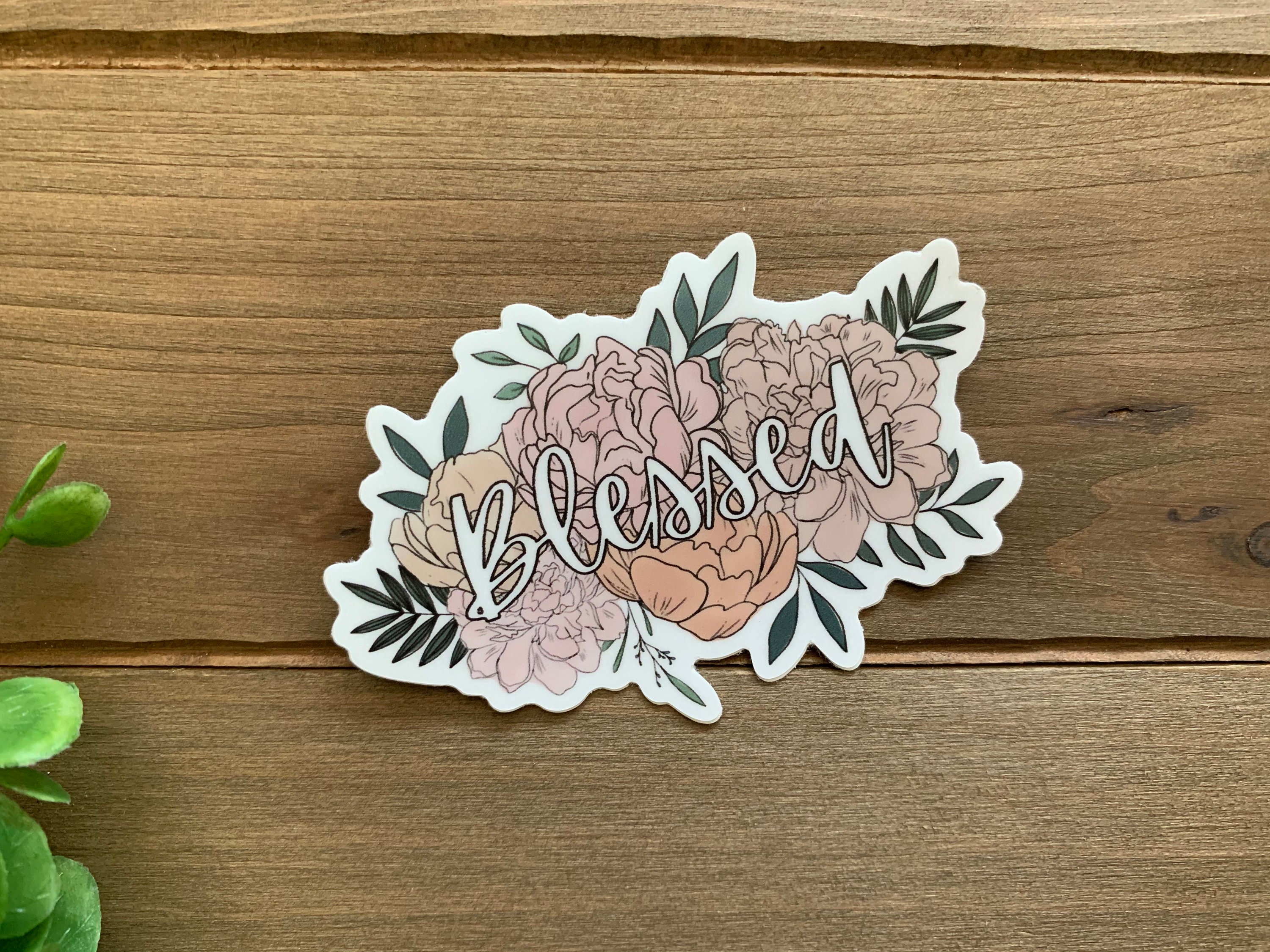 Floral FAITH Sticker Pack | Bible Verse Stickers | Scripture Christian ...