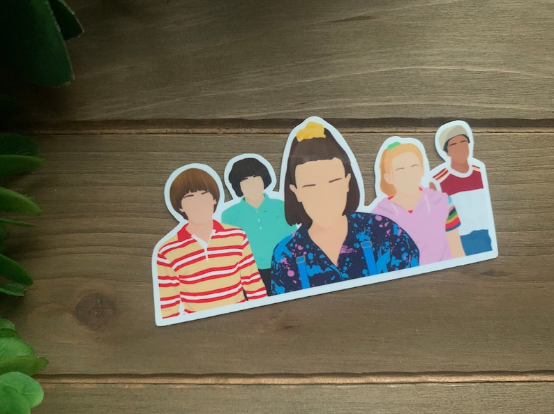 Autocollants Stranger Things Vinyle résistant aux | Etsy