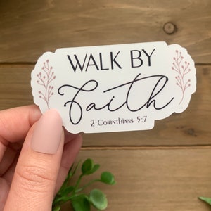 FAITH Sticker Pack | Bible Verse Stickers | Scripture Christian ...