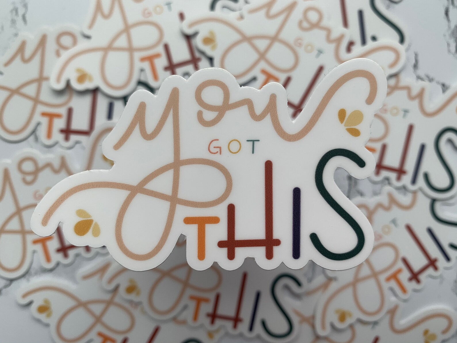 You Got This Motivational Sticker Positivity Aesthetic Etsy