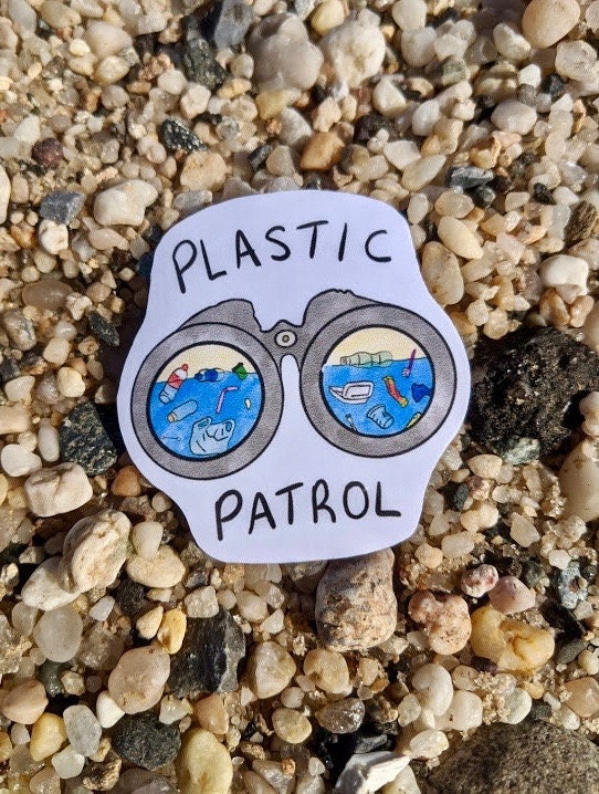 Plastic Free Sticker Bundle Plastic Free Sticker Plastic Etsy