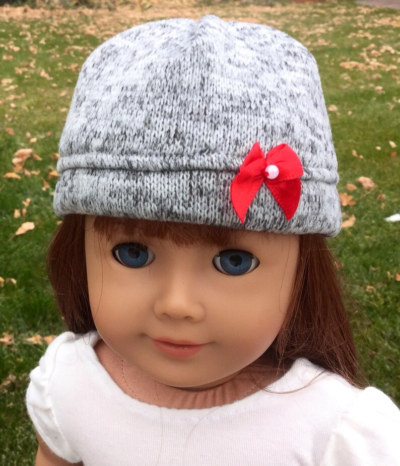 Fleece hats for 18 inch dolls like American girl dolls winter Etsy