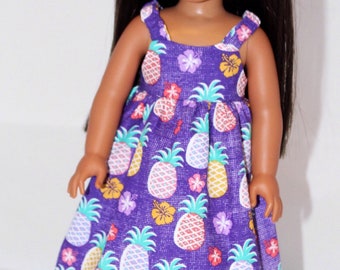 Wellie Wisher Hawaiian Dress Handmade Wellie Wisher Hawaiian Dress Handmade