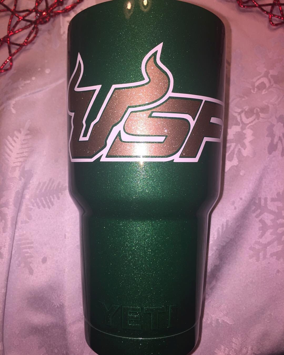 customized Sports yeti cups yeti cup with decal football Etsy