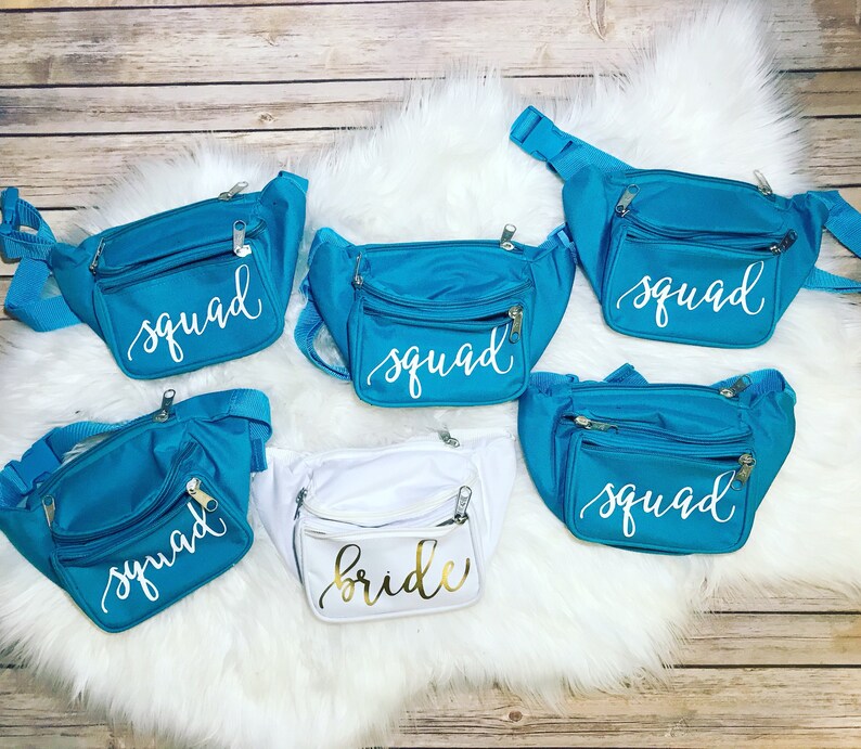 Bachelorette Party Favors Bachelorette Party Fanny Pack Custom Fanny Pack Bridesmaid Gift Bachelorette Party Bags Bride Fanny Pack