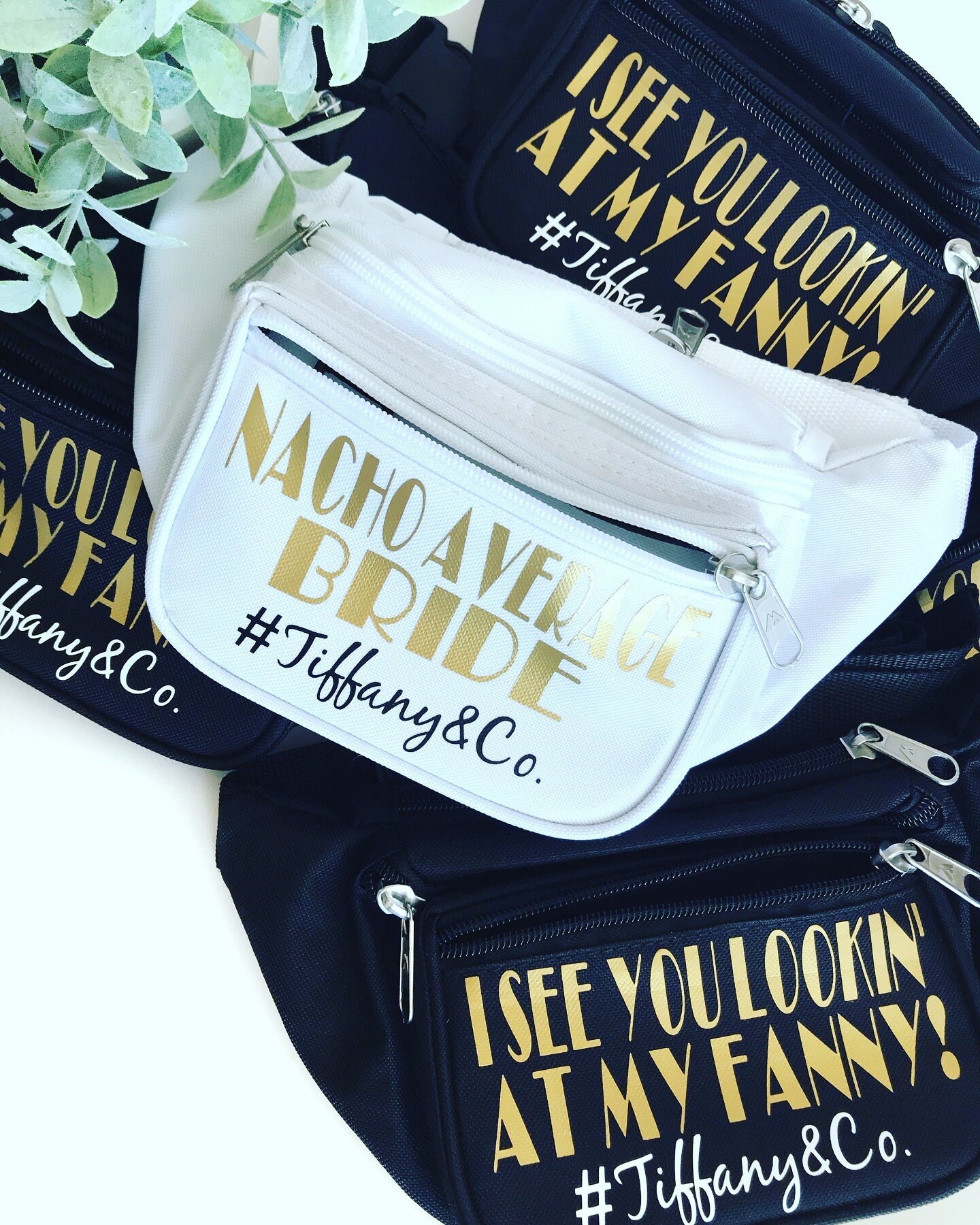 bride fanny packs