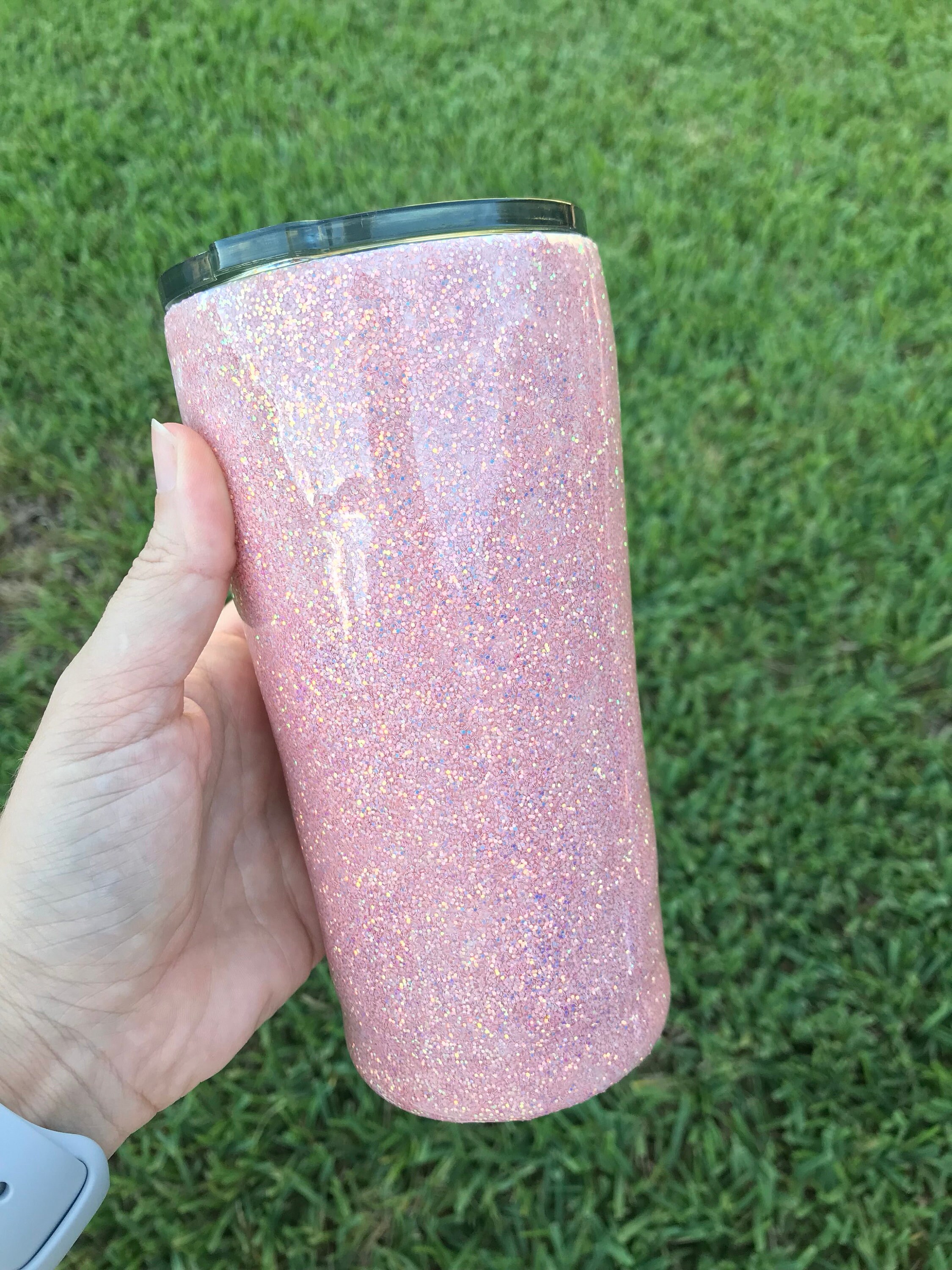 Pink yeti glitter yeti glitter yeti cup sparkle cup Etsy