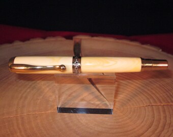 Beautiful Ivory Marble Colored Pen