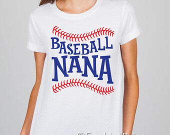 Baseball Nana svg, Baseball Nana pdf, Baseball Nana shirt design, Baseball Nana cut design, Direct Download