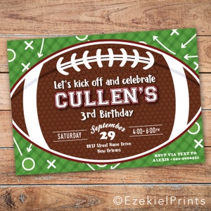 Football Birthday Party, Super Bowl Party, Football Theme Party