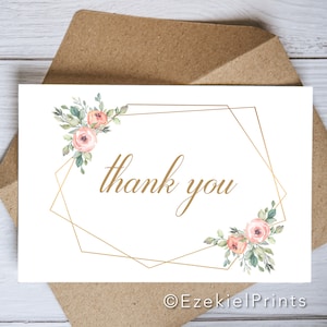 Kentucky Derby Bridal Shower Thank You Card