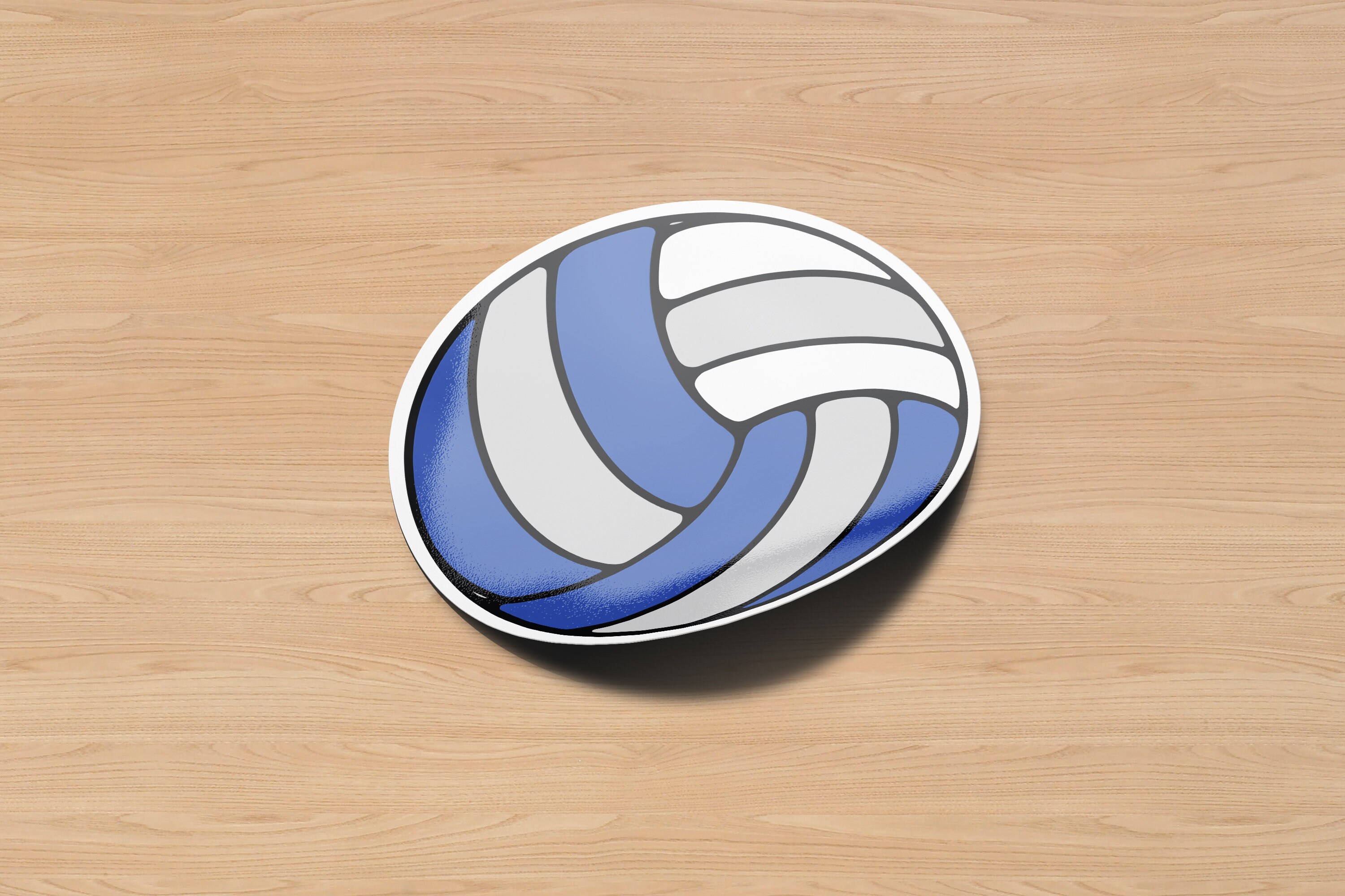 Volleyball Sticker Etsy