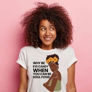 Black Woman - Afrocentric Unisex Jersey Short Sleeve Tee