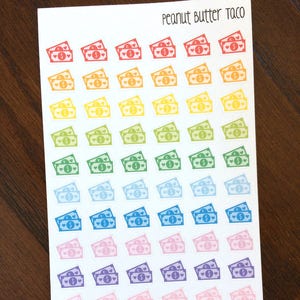 Rainbow Money Planner Stickers - Money Stickers - Finance Stickers - Pay Day Stickers - Dollar Stickers - Cash Stickers - Bills Stickers