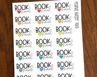 Boekhaul Planner Stickers - Bookworm Planner Stickers - Lezen Planner Stickers - Boekstickers - Boekenliefhebber Stickers - Boeken