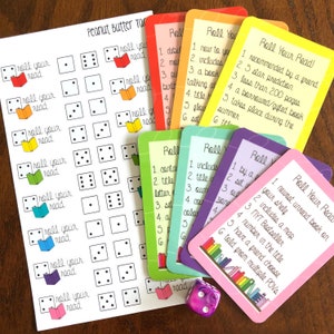 Faites rouler votre lecture - jeu de lecture TBR - cadeau rat de bibliothèque - cadeau livresque - amateur de livres - autocollants de lecture - jeu de lecture